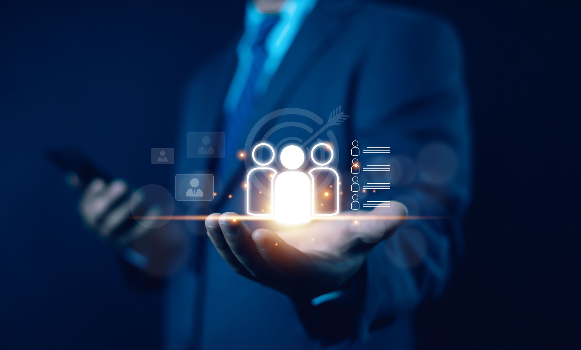 The concept of human resource management is the management of human resources within an organization with a focus on recruitment, training, conflict resolution and promoting an effective organization.